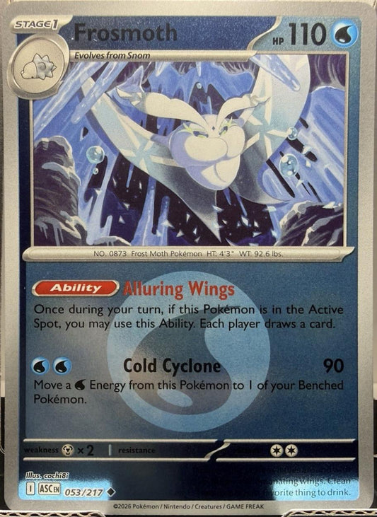 Frosmoth - 053/217 - Uncommon reverse Energy symbol