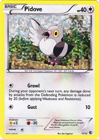 Pidove - 11/12 - McDonald's Holo Promo