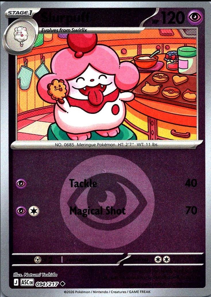 Slurpuff - 094/217 - Uncommon reverse