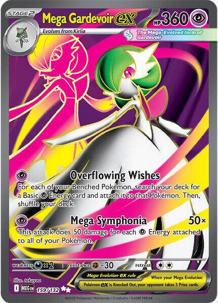 Mega Gardevoir EX - 159/132 - full art ultra rare