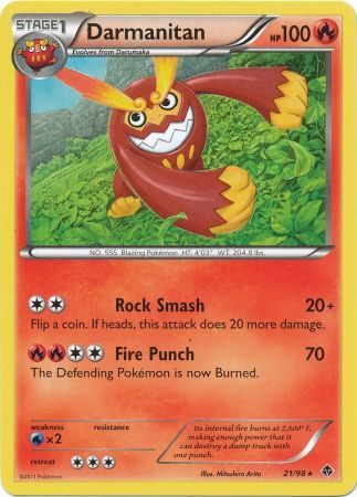 Darmanitan - 21/98 - Rare