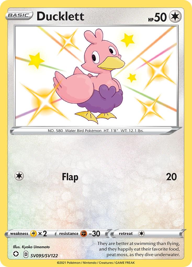 Ducklett - SV095/SV122 - Shiny rare
