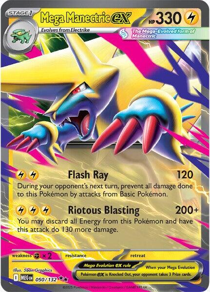 Mega Manectric ex - 050/132 - ultra rare