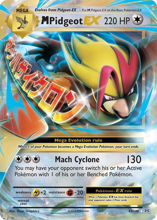 M Pidgeot ex - 65/108 - Ultra rare