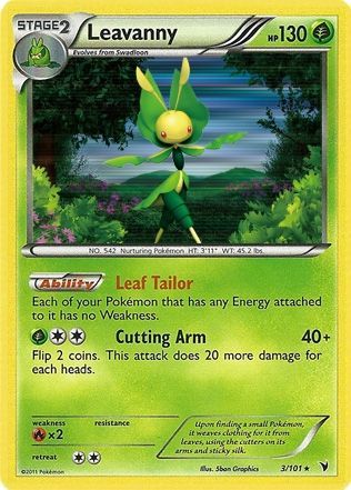 Leavanny - 3/101 - Holo Rare