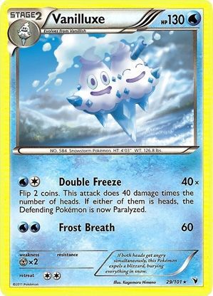 Vanilluxe - 29/101 - Rare