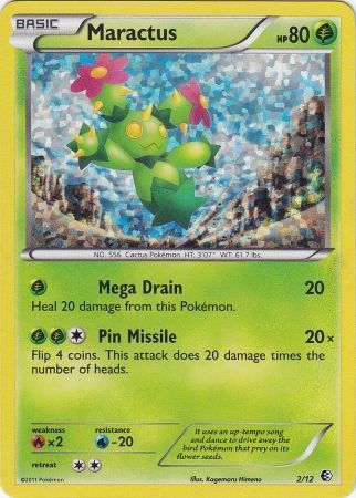 Maractus - 2/12 - McDonald's Holo Promo