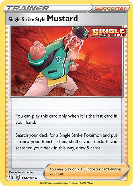 Single Strike Mustard - 134/163 - uncommon
