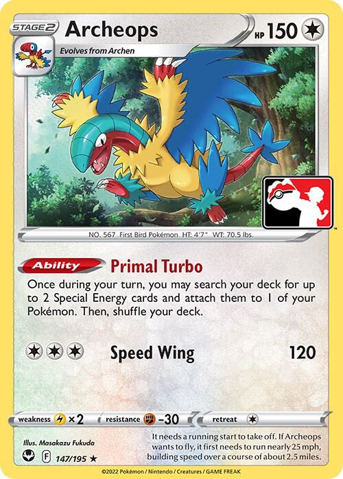Archeops - 147/195 - Rare - prize pack