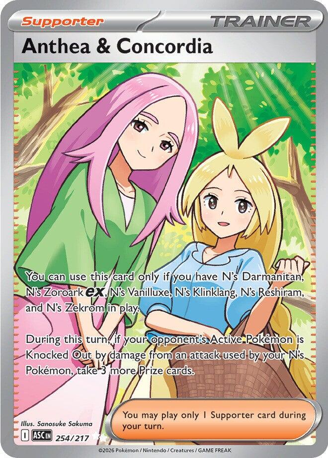 Anthea & Concordia - 254/217 - Full art ultra rare