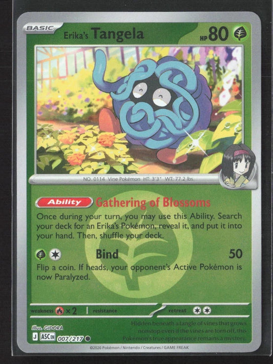 Erika´s Tangela - 007/217 - Common reverse Energy symbol