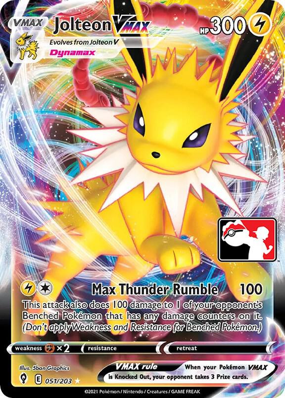 Jolteon VMAX - 051/203 - Ultra rare - Prize pack