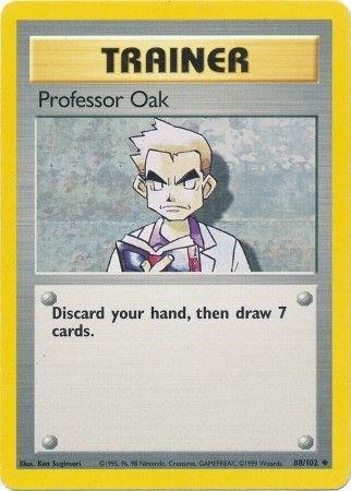 Professor Oak - 88/102 - Uncommon