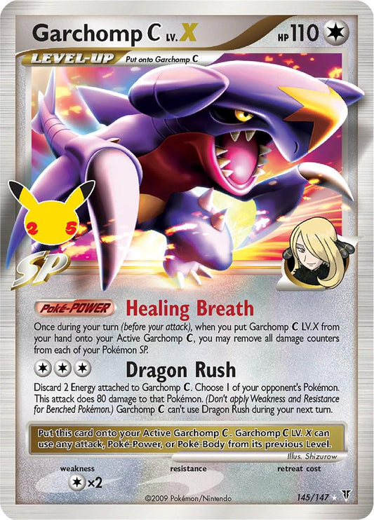 Garchomp C LvX - 145/147 - Ultra Rare