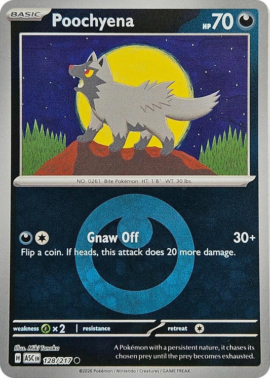 Poochyena - 128/217 - Common Reverse Energy Symbol