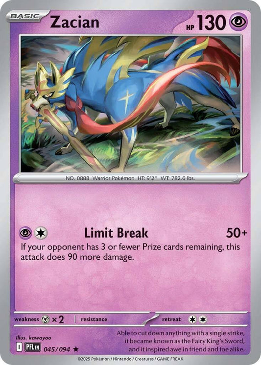 Zacian - 045/094 - rare