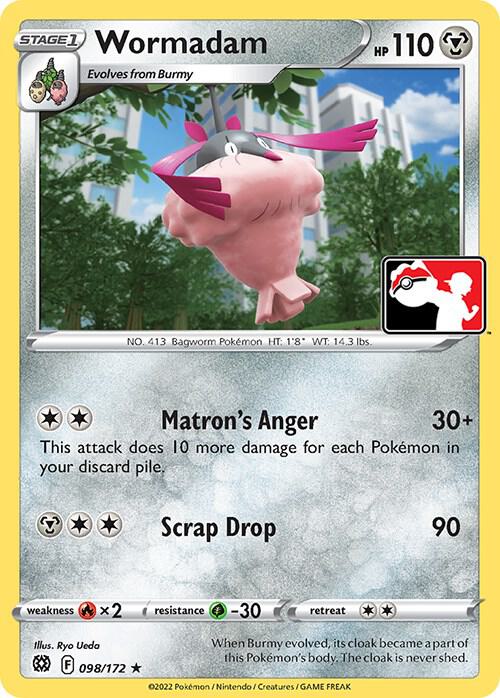 Wormadam - 098/172 - rare prize pack