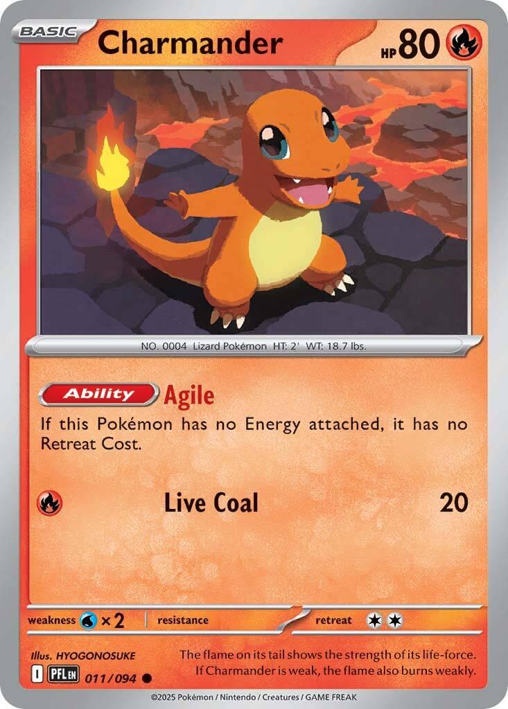 Charmander - 011/094 - common