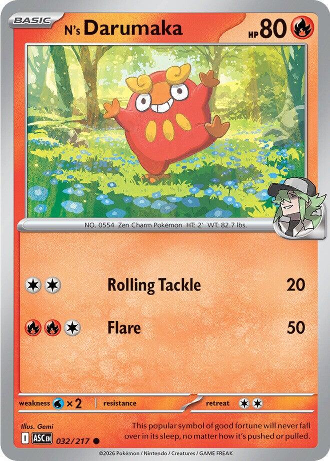 N´s Darumaka - 032/217 - Common