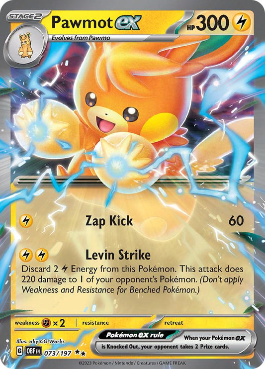 Pawmot ex - 073/197 - Ultra Rare