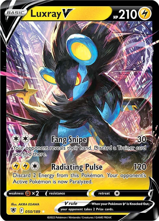 Luxray V - 050/189 - Ultra Rare