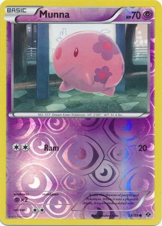 Munna - 58/99 - Common Reverse Holo