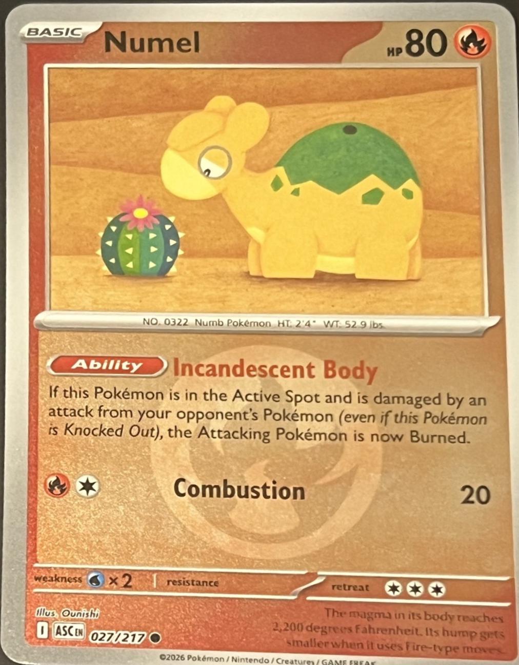 Numel - 027/217 - Common Energy symbol
