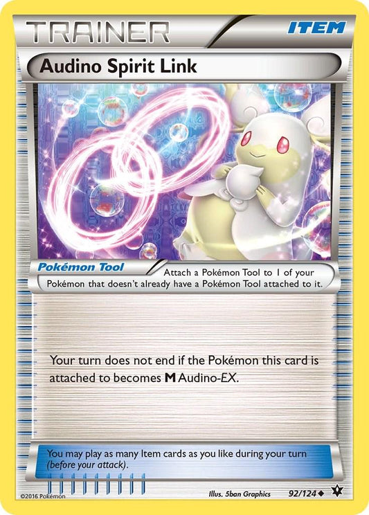Audino Spirit Link - 92/124 - uncommon