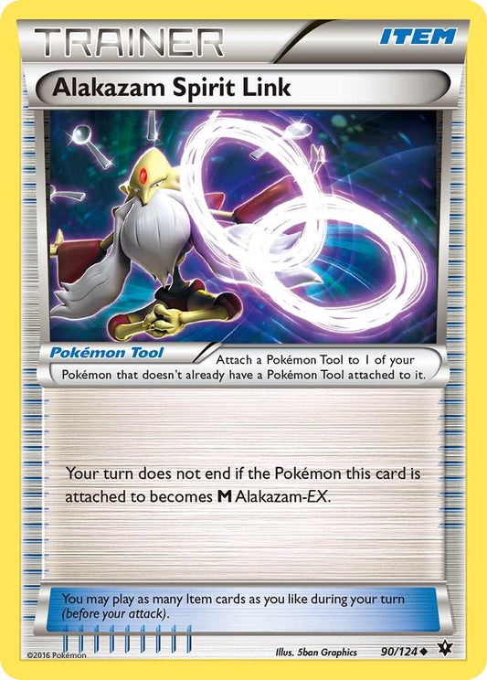 Alakazam Spirit Link - 90/124 - uncommon