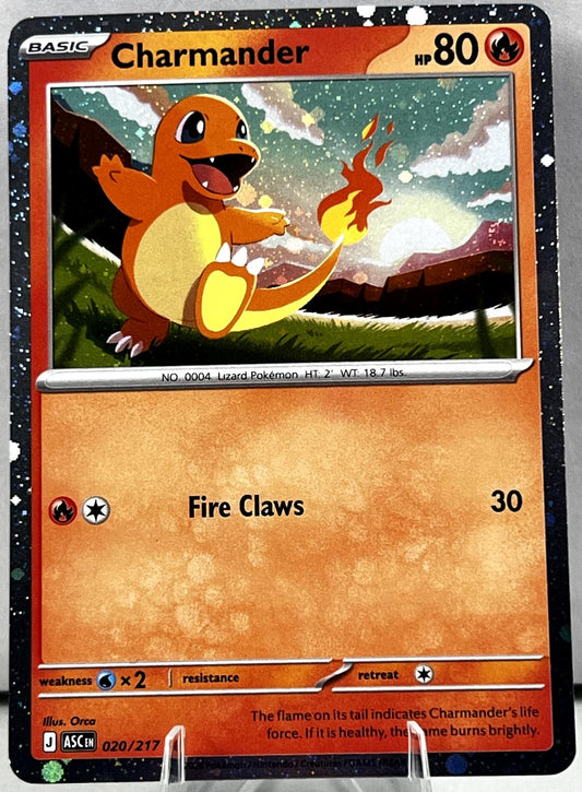 Charmander - 020/217 - Common Galaxy Holo