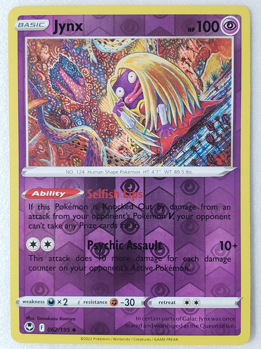 Jynx - 062/195 - Uncommon Reverse Holo