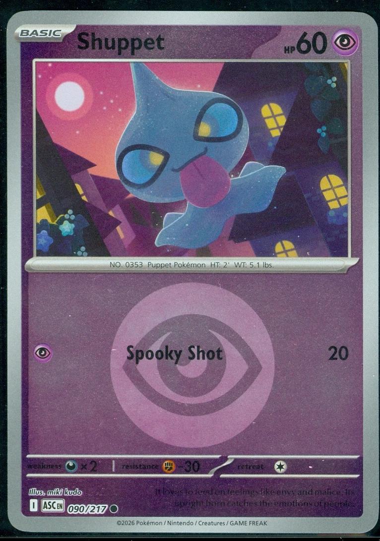 Shuppet - 090/217 - Common reverse Energy symbol