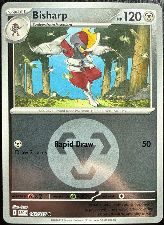 Bisharp - 147/217 - Common reverse Energy symbol