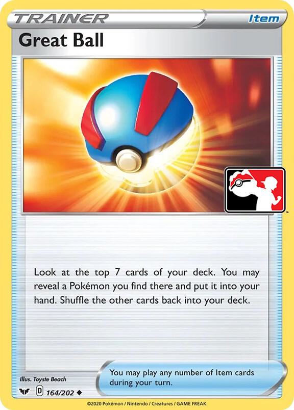 Great Ball - 164/202 - uncommon prize pack