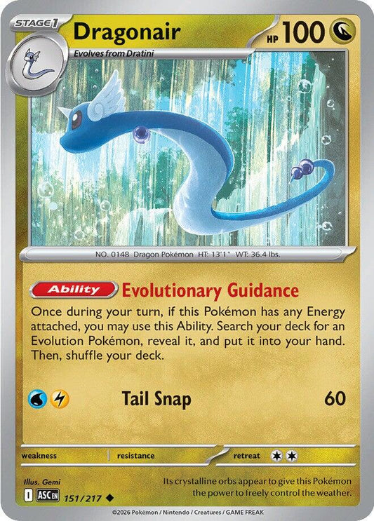 Dragonair - 151/217 - Uncommon
