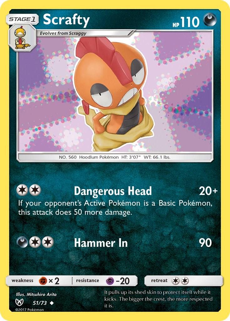 Scrafty - 51/73 - Uncommon