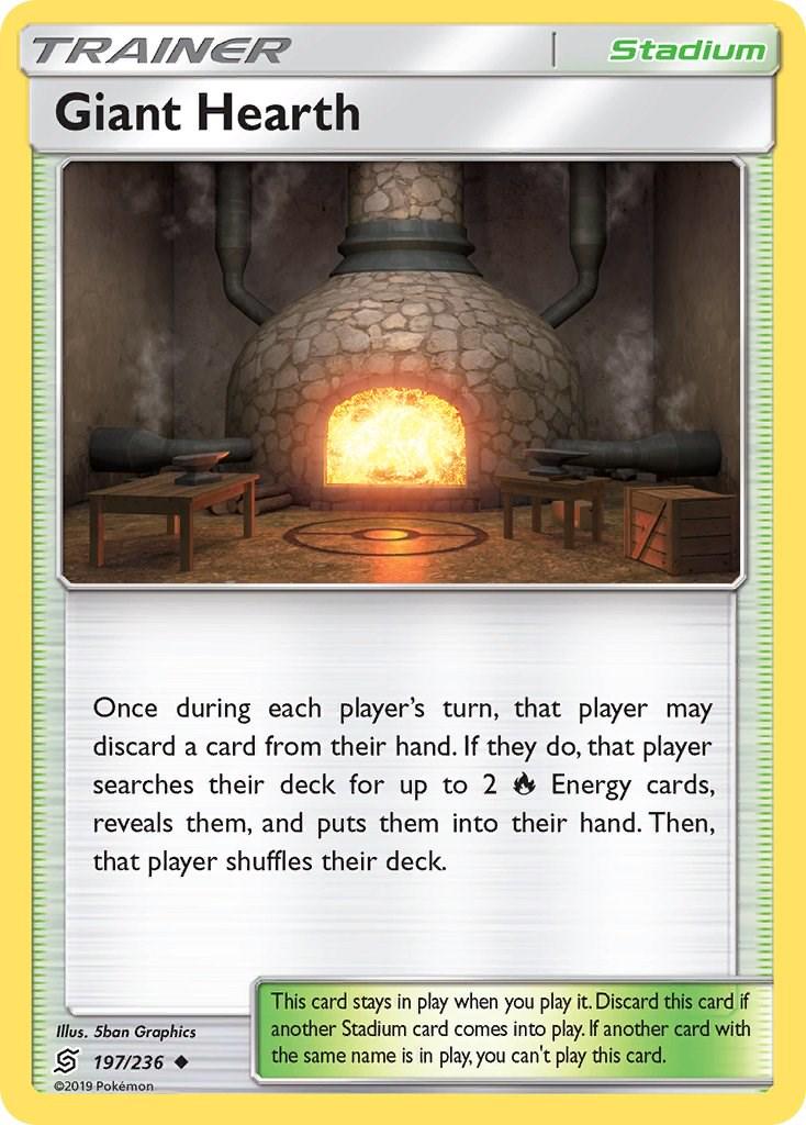 Giant Hearth - 197/236 - uncommon