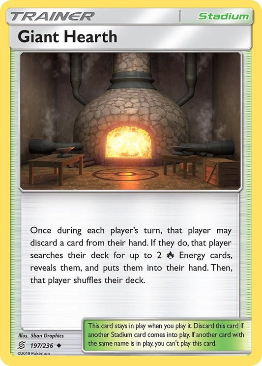 Giant Hearth - 197/236 - uncommon