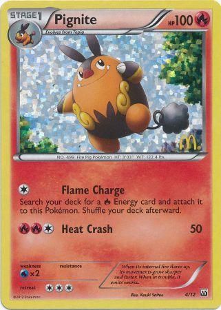 Pignite - 4/12 - McDonald's Holo Promo