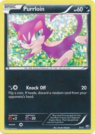 Purrloin - 9/12 - McDonald's Holo Promo