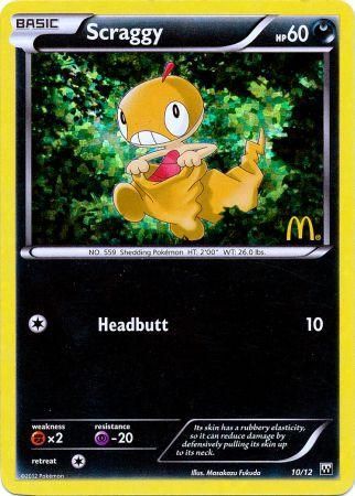 Scraggy - 10/12 - McDonald's Holo Promo