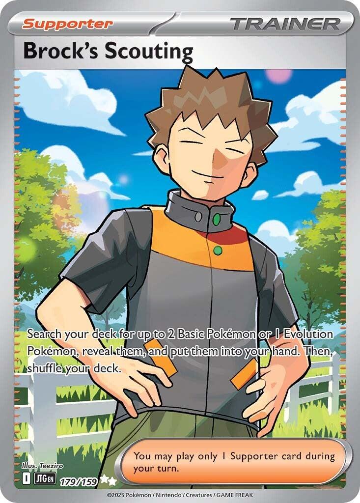 Brock´s Scouting - 179/159 - Full art ultra rare