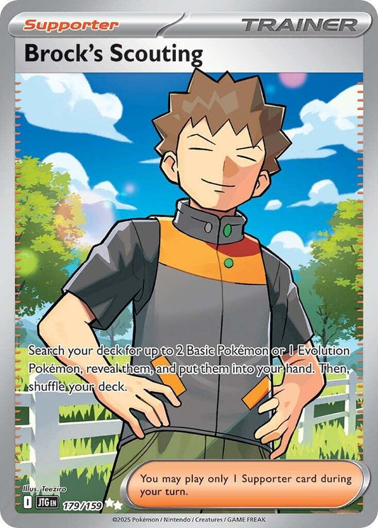 Brock´s Scouting - 179/159 - Full art ultra rare