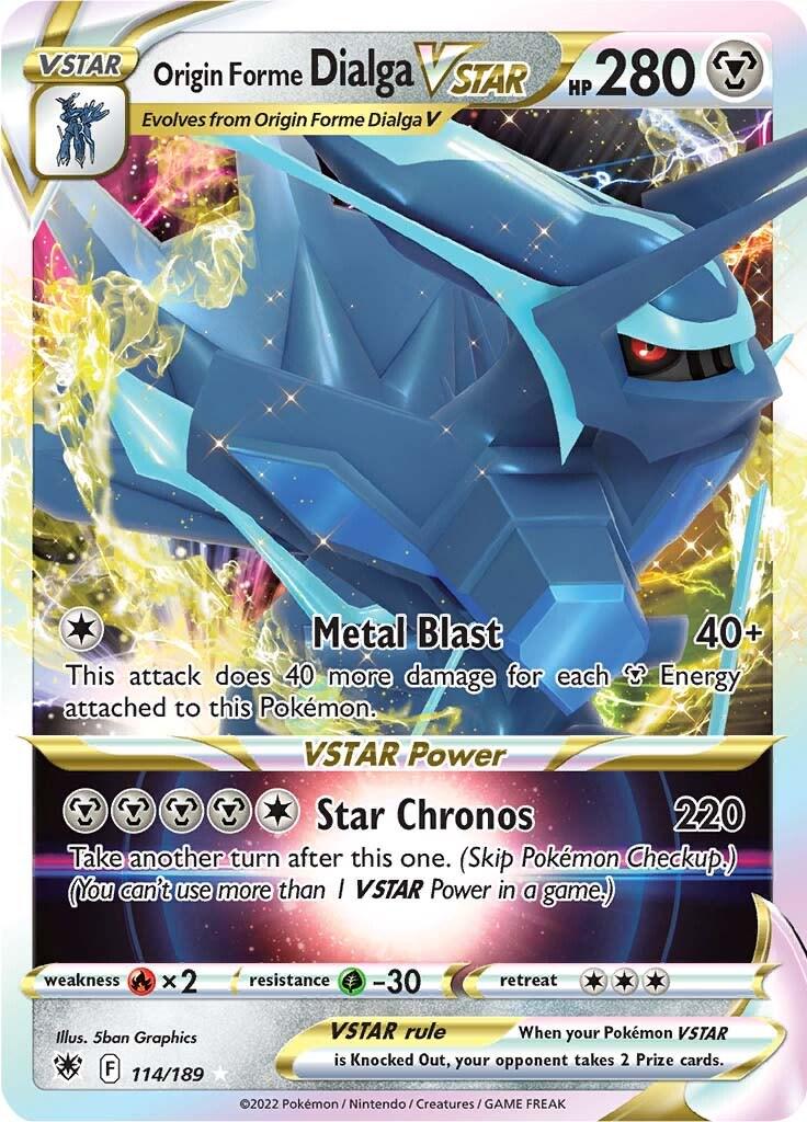 Dialga Origin Forme VSTAR - 114/189 - Ultra Rare