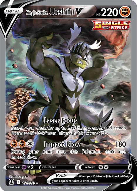 Single Strike Urshifu V - 151/163 - Special Illustration Rare