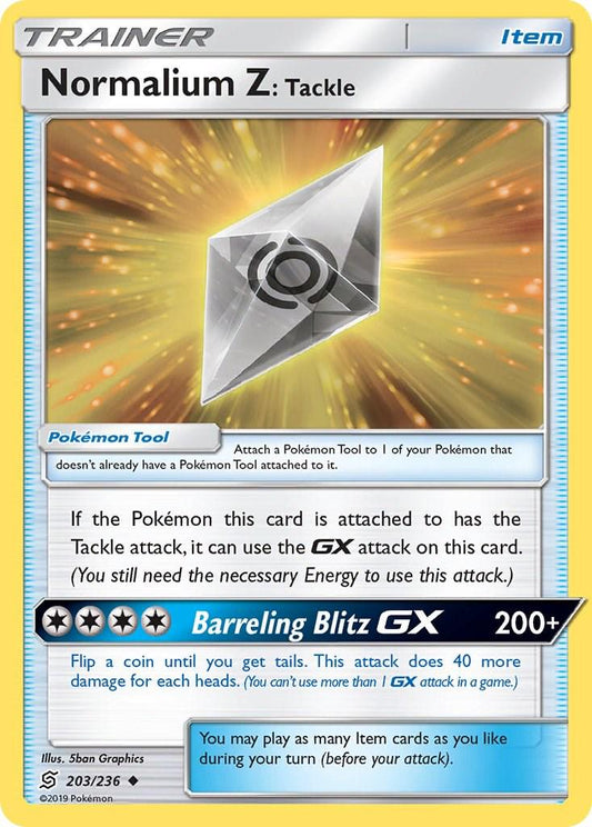 Normalium Z: Tackle - 203/236 - uncommon