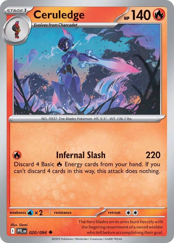 Ceruledge - 020/094 - uncommon