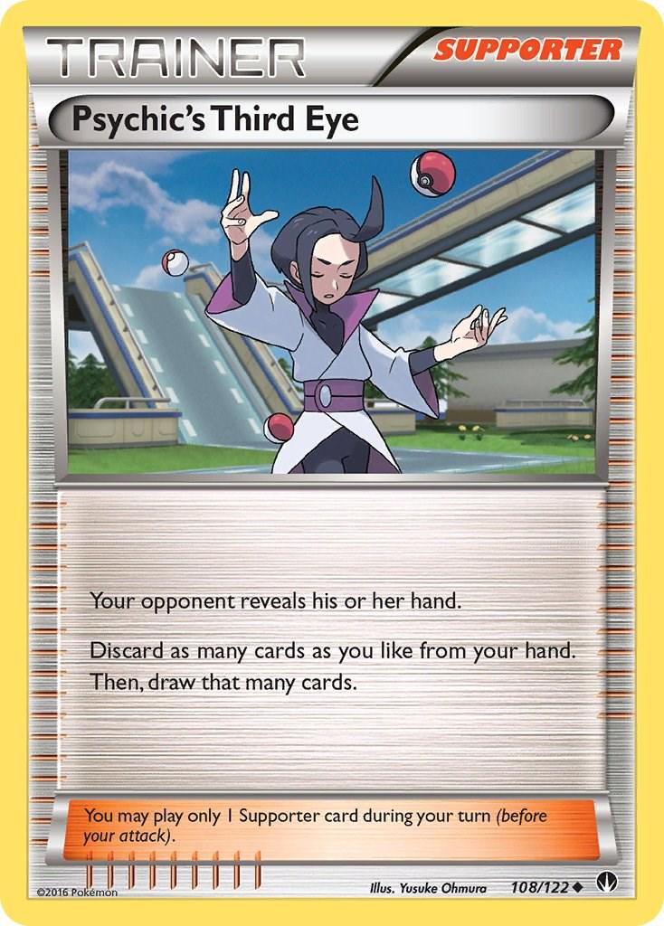 Psychic´s Third Eye - 108/122 - uncommon