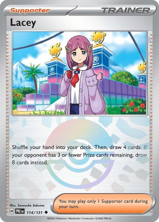 Lacey - 114/131 - Pokeball Holo