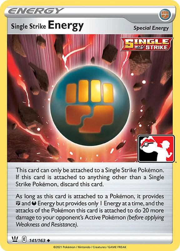 Single Strike Energy - 141/163 - uncommon prize pack
